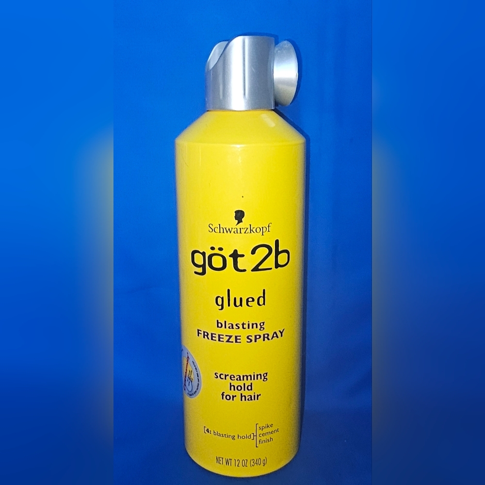 got2be Glued Blasting Freeze Spray Screaming Hold For Hair Spike Cement Finish